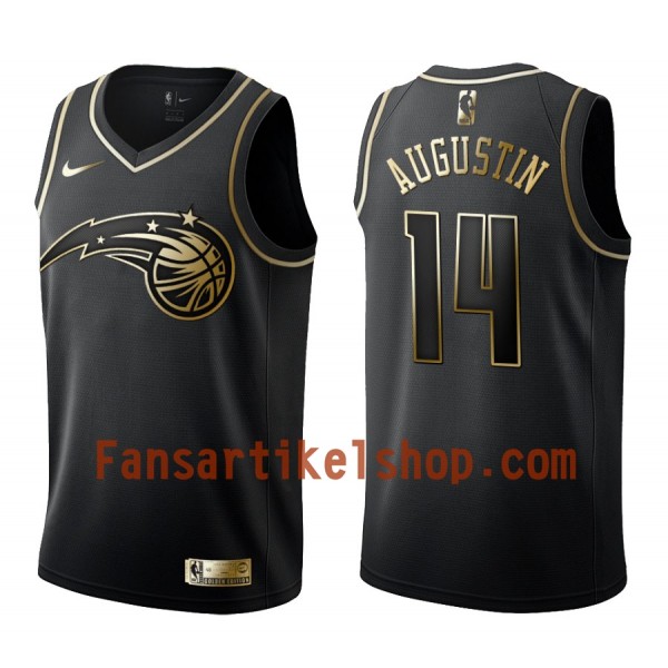NBA Orlando Magic Trikot D.J. Augustin 14 Nike Schwarz Golden Edition Swingman - Herren NBA Orlando Magic Trikot D.J. Augustin 14 Nike Schwarz Golden Edition Swingman - Herren